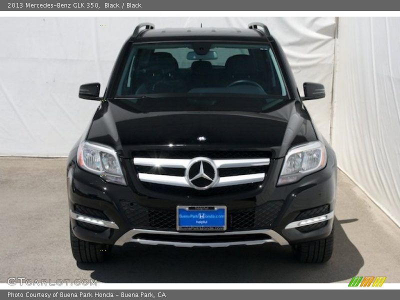Black / Black 2013 Mercedes-Benz GLK 350