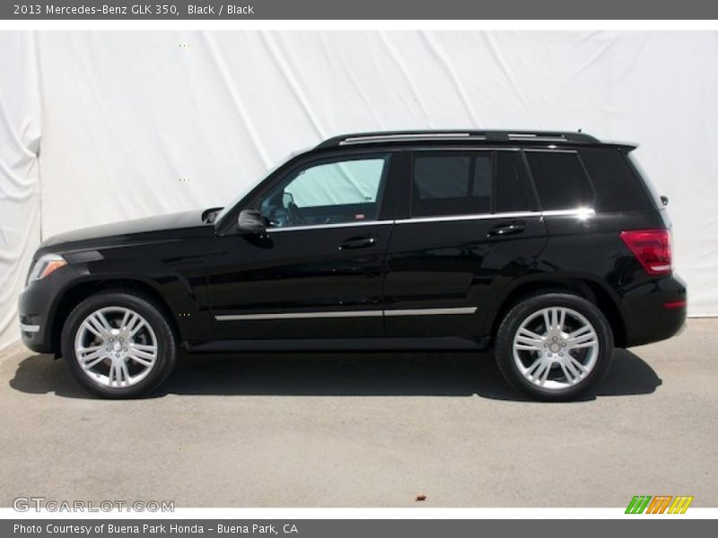 Black / Black 2013 Mercedes-Benz GLK 350