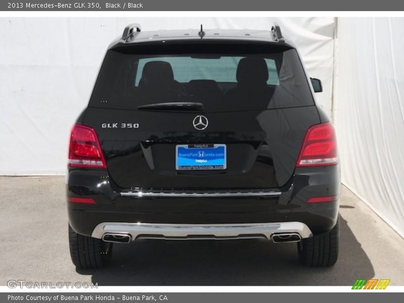 Black / Black 2013 Mercedes-Benz GLK 350