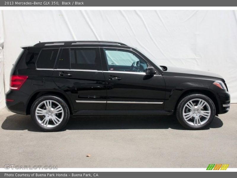 Black / Black 2013 Mercedes-Benz GLK 350