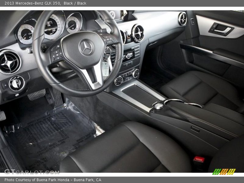 Black / Black 2013 Mercedes-Benz GLK 350