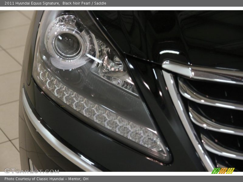 Black Noir Pearl / Saddle 2011 Hyundai Equus Signature
