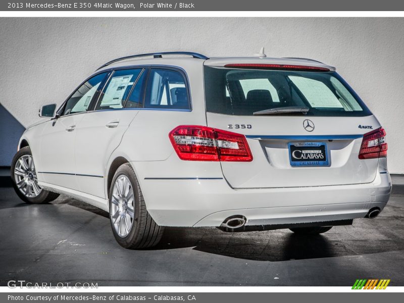 Polar White / Black 2013 Mercedes-Benz E 350 4Matic Wagon