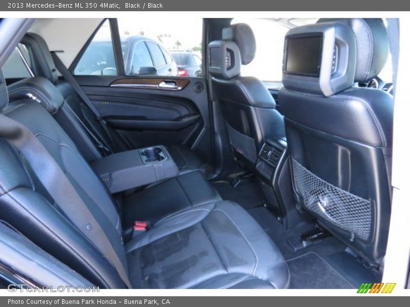 Black / Black 2013 Mercedes-Benz ML 350 4Matic