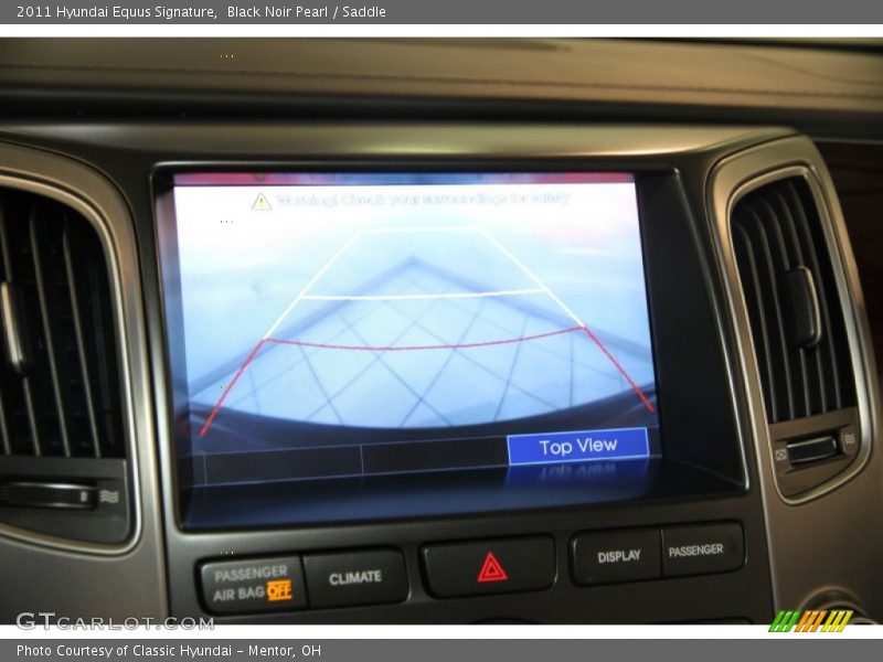 Black Noir Pearl / Saddle 2011 Hyundai Equus Signature