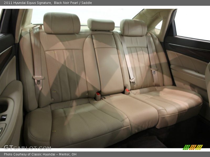 Black Noir Pearl / Saddle 2011 Hyundai Equus Signature