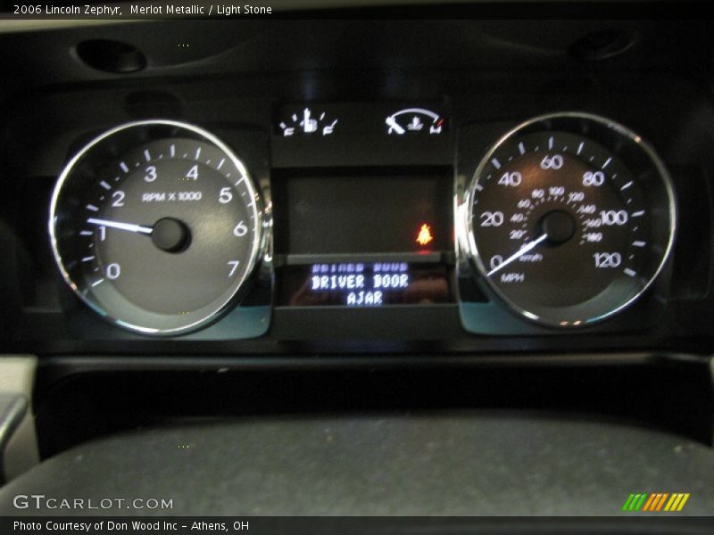 Merlot Metallic / Light Stone 2006 Lincoln Zephyr