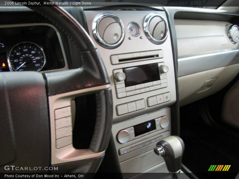 Merlot Metallic / Light Stone 2006 Lincoln Zephyr