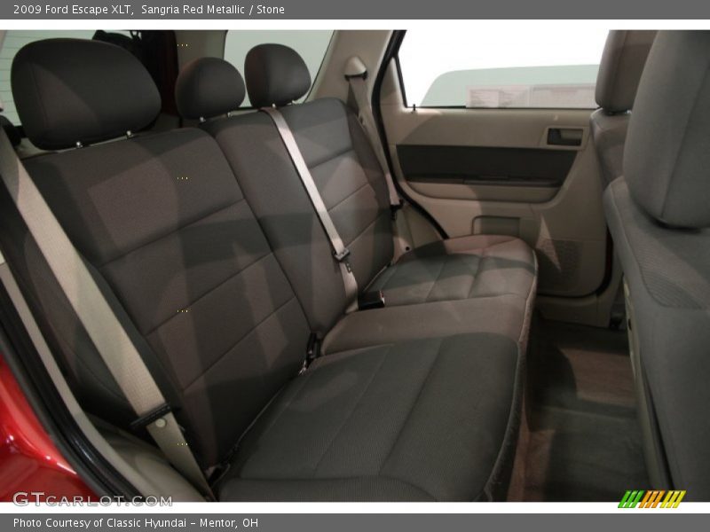 Sangria Red Metallic / Stone 2009 Ford Escape XLT