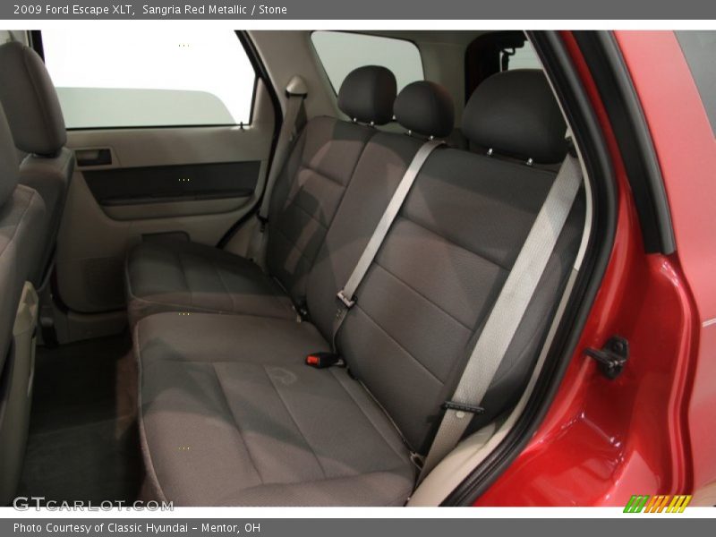 Sangria Red Metallic / Stone 2009 Ford Escape XLT