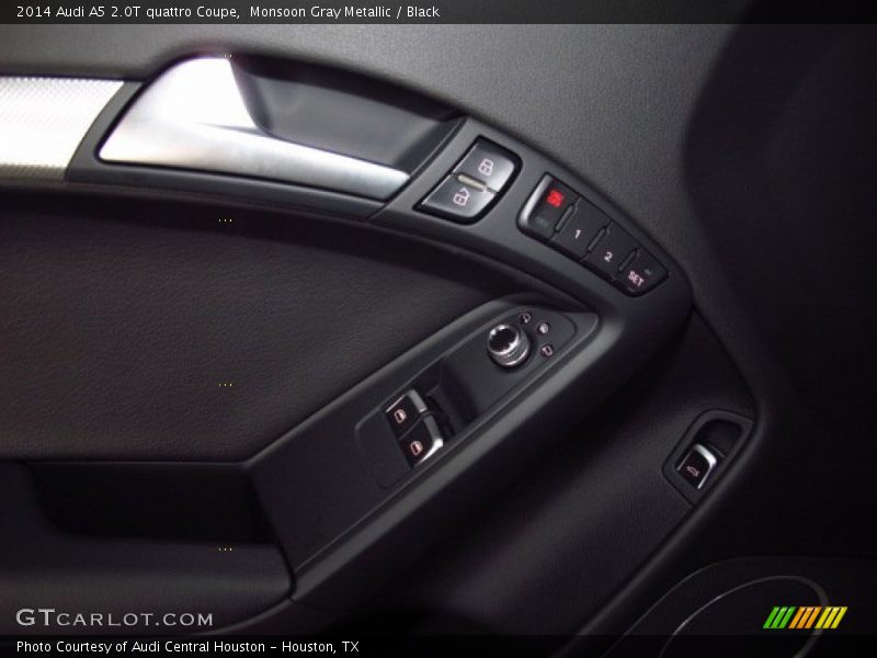 Monsoon Gray Metallic / Black 2014 Audi A5 2.0T quattro Coupe