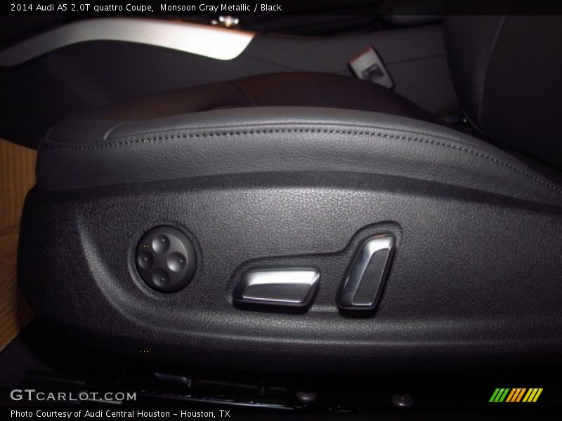 Monsoon Gray Metallic / Black 2014 Audi A5 2.0T quattro Coupe