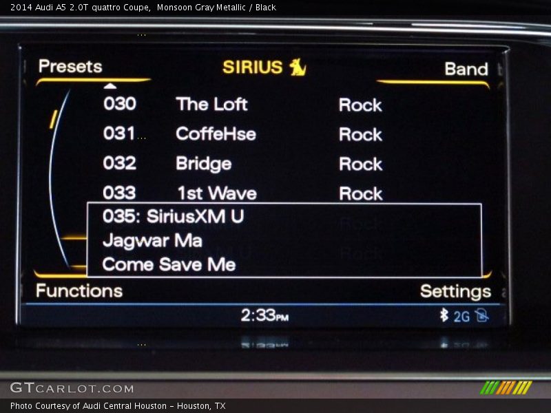 Monsoon Gray Metallic / Black 2014 Audi A5 2.0T quattro Coupe
