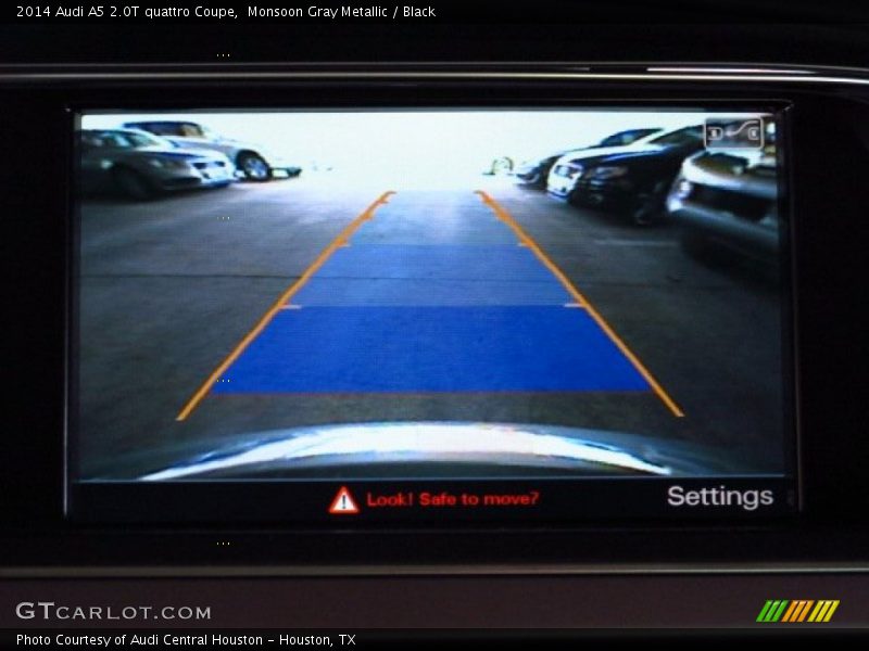 Monsoon Gray Metallic / Black 2014 Audi A5 2.0T quattro Coupe