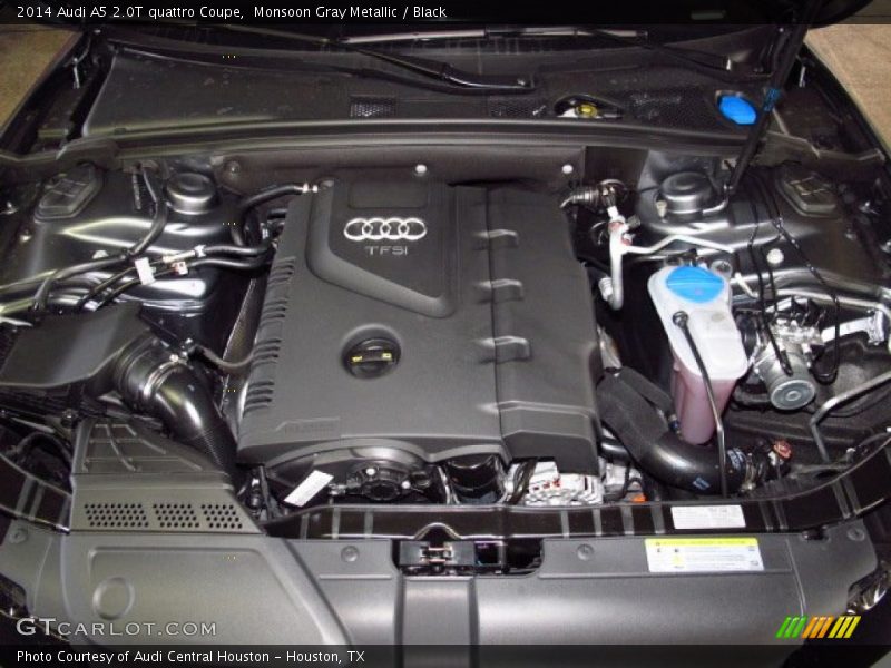 Monsoon Gray Metallic / Black 2014 Audi A5 2.0T quattro Coupe
