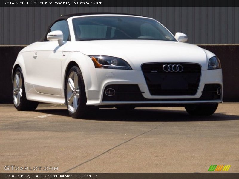 Ibis White / Black 2014 Audi TT 2.0T quattro Roadster