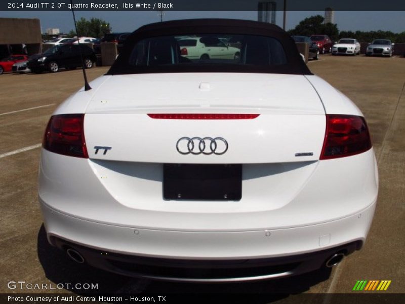 Ibis White / Black 2014 Audi TT 2.0T quattro Roadster