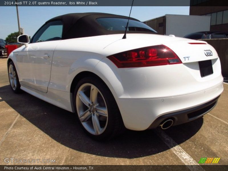 Ibis White / Black 2014 Audi TT 2.0T quattro Roadster