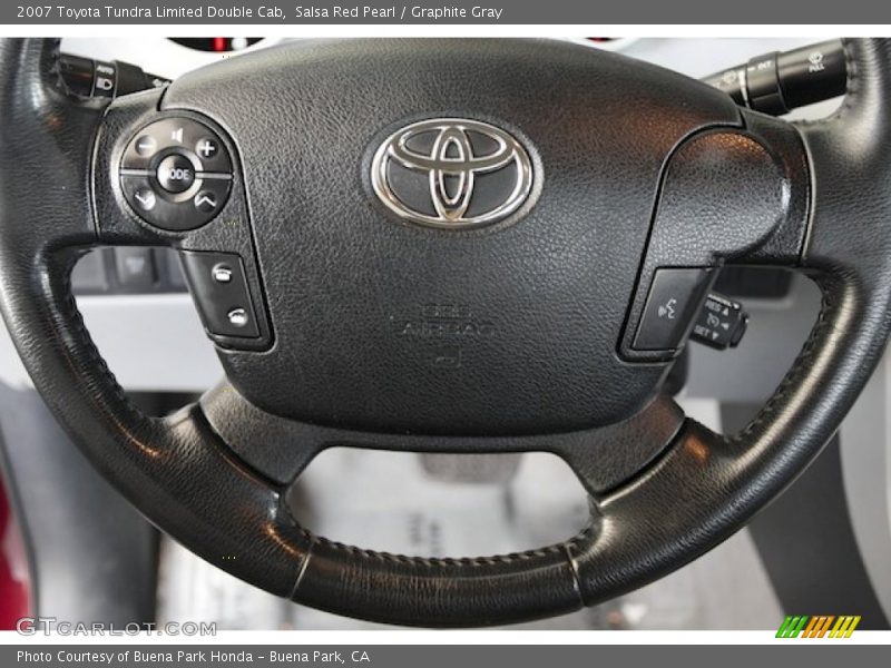 Salsa Red Pearl / Graphite Gray 2007 Toyota Tundra Limited Double Cab
