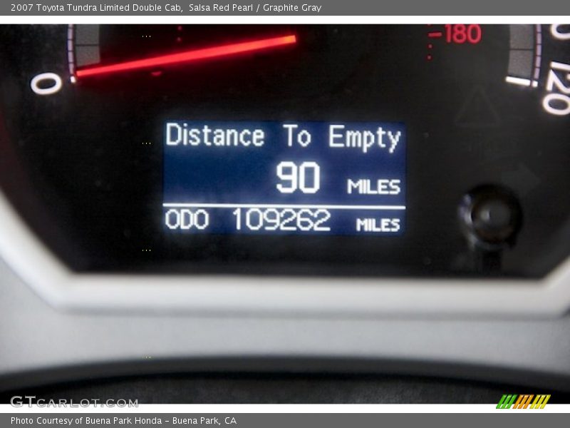 Salsa Red Pearl / Graphite Gray 2007 Toyota Tundra Limited Double Cab