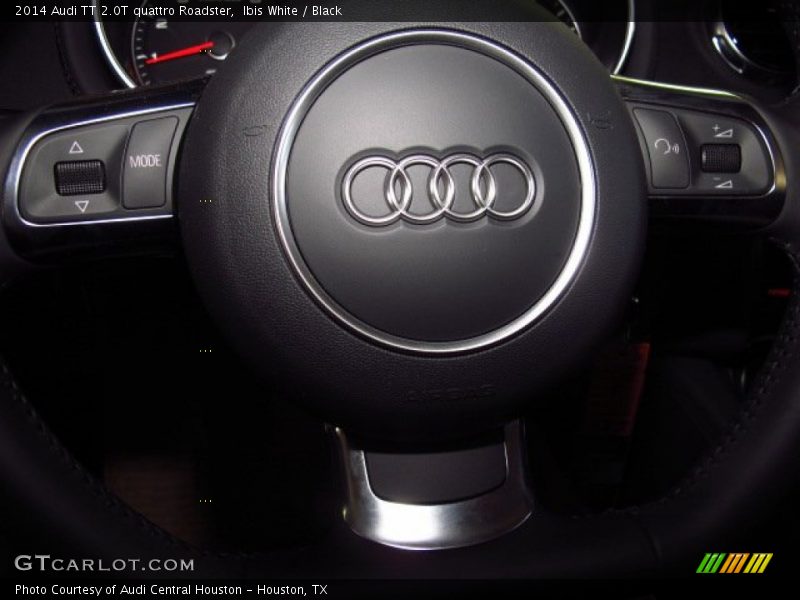 Ibis White / Black 2014 Audi TT 2.0T quattro Roadster