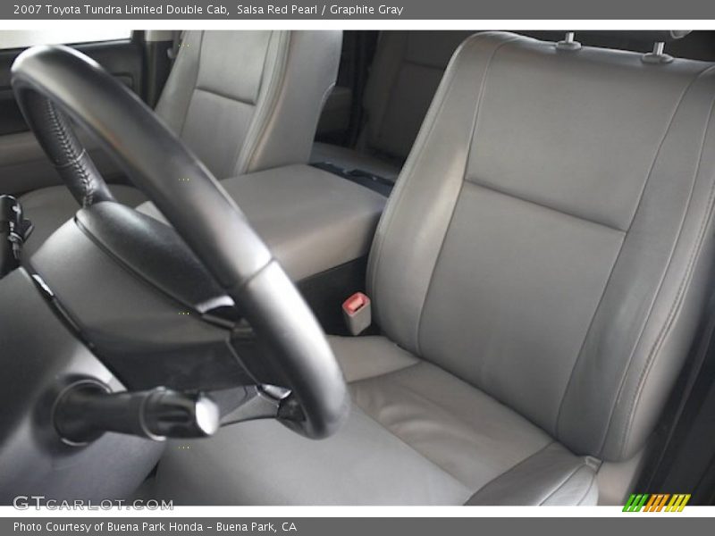 Salsa Red Pearl / Graphite Gray 2007 Toyota Tundra Limited Double Cab