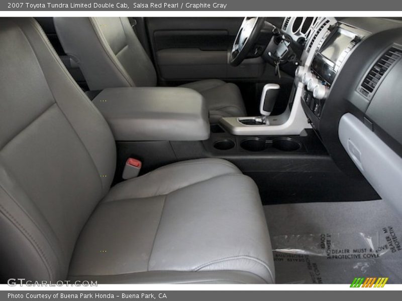 Salsa Red Pearl / Graphite Gray 2007 Toyota Tundra Limited Double Cab