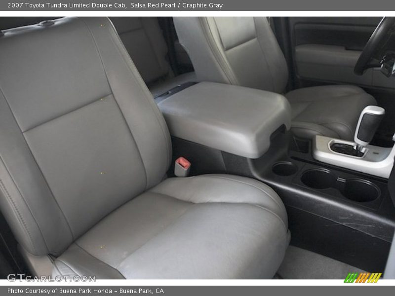 Salsa Red Pearl / Graphite Gray 2007 Toyota Tundra Limited Double Cab