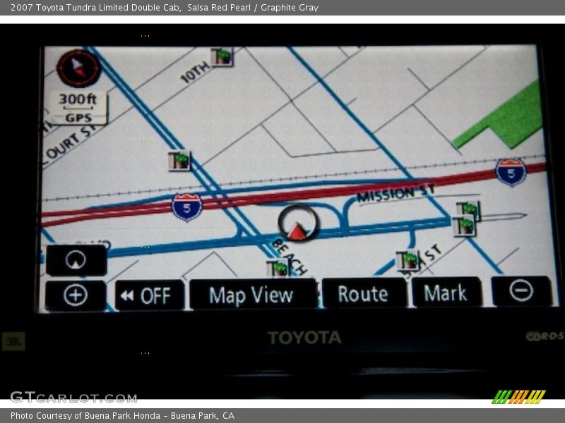 Salsa Red Pearl / Graphite Gray 2007 Toyota Tundra Limited Double Cab