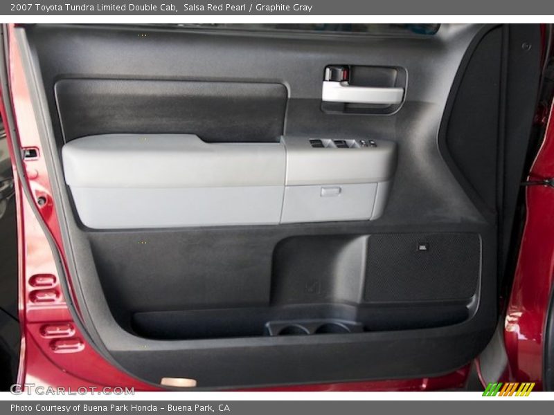 Salsa Red Pearl / Graphite Gray 2007 Toyota Tundra Limited Double Cab