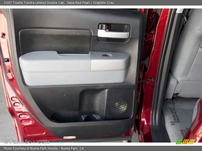 Salsa Red Pearl / Graphite Gray 2007 Toyota Tundra Limited Double Cab