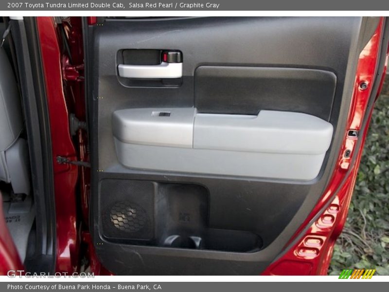 Salsa Red Pearl / Graphite Gray 2007 Toyota Tundra Limited Double Cab