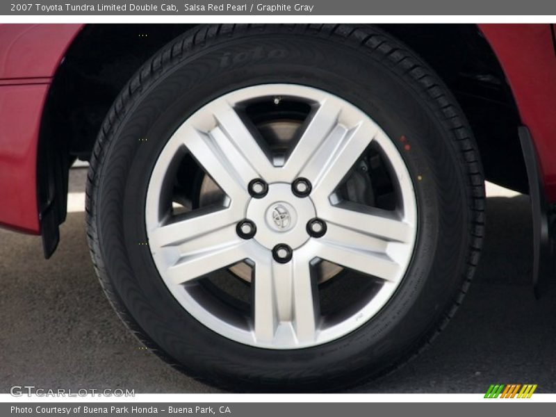 Salsa Red Pearl / Graphite Gray 2007 Toyota Tundra Limited Double Cab