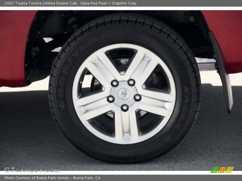 Salsa Red Pearl / Graphite Gray 2007 Toyota Tundra Limited Double Cab