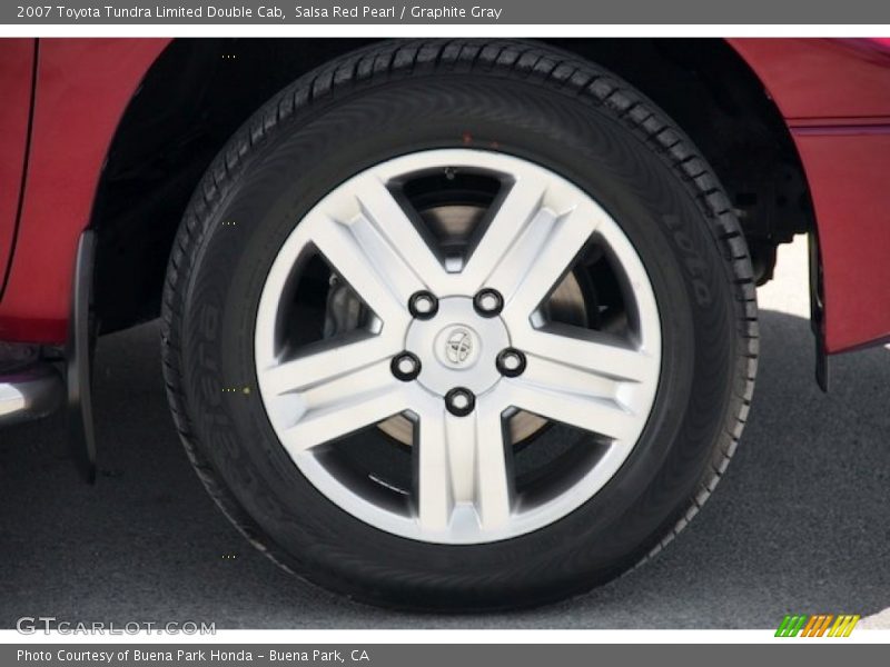 Salsa Red Pearl / Graphite Gray 2007 Toyota Tundra Limited Double Cab