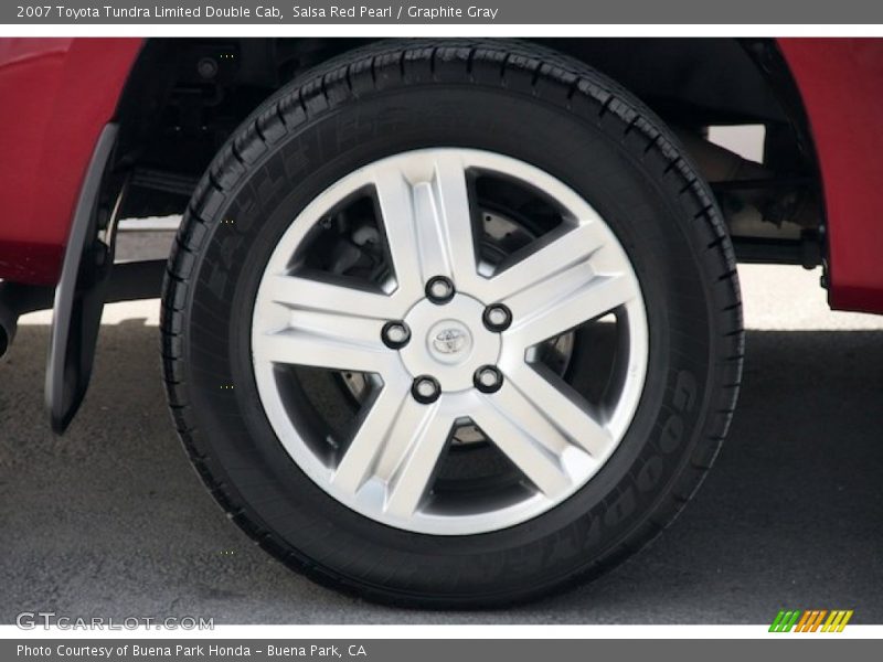 Salsa Red Pearl / Graphite Gray 2007 Toyota Tundra Limited Double Cab