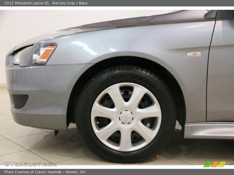 Mercury Gray / Black 2012 Mitsubishi Lancer ES