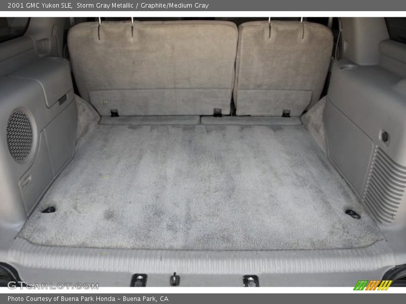 Storm Gray Metallic / Graphite/Medium Gray 2001 GMC Yukon SLE