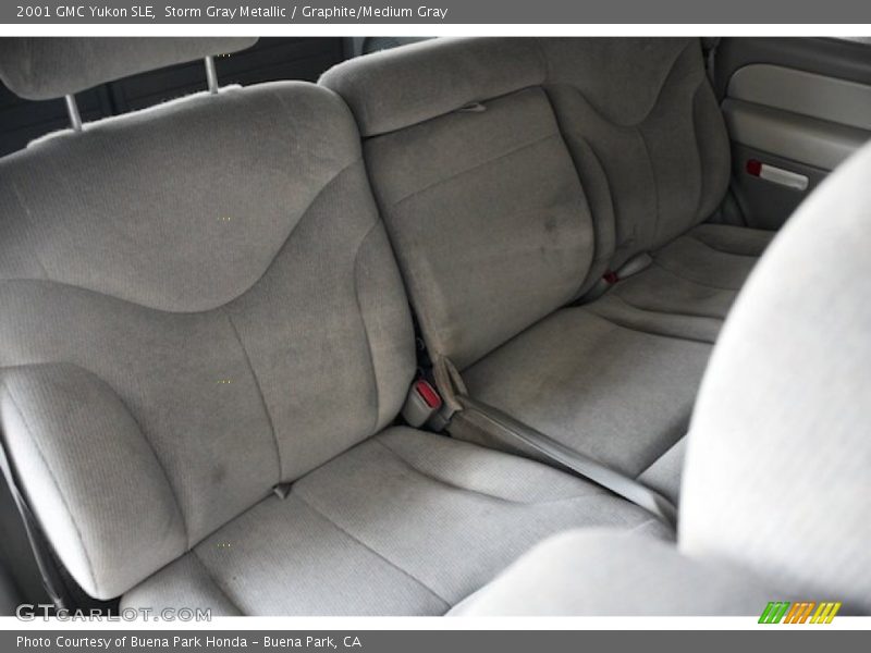 Storm Gray Metallic / Graphite/Medium Gray 2001 GMC Yukon SLE