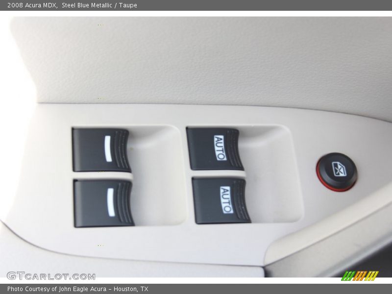 Steel Blue Metallic / Taupe 2008 Acura MDX