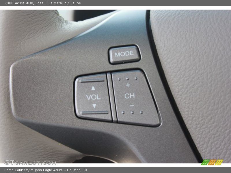 Steel Blue Metallic / Taupe 2008 Acura MDX