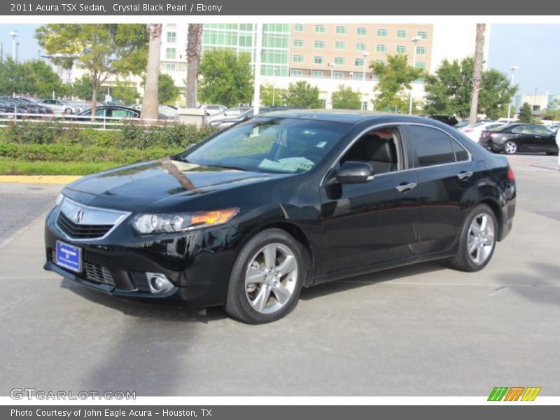 Crystal Black Pearl / Ebony 2011 Acura TSX Sedan