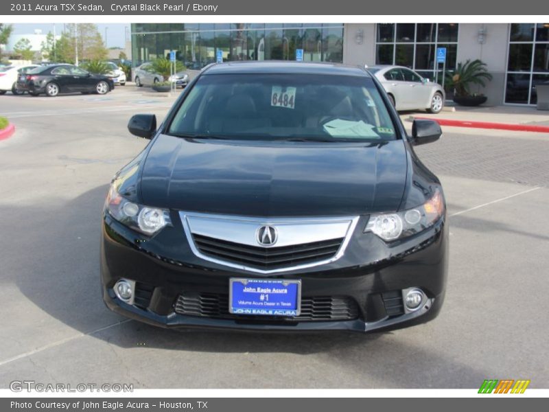 Crystal Black Pearl / Ebony 2011 Acura TSX Sedan