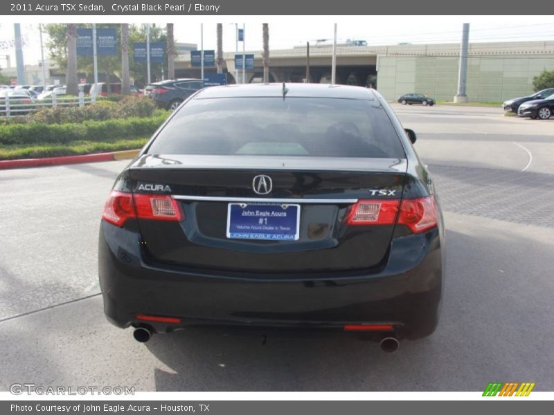 Crystal Black Pearl / Ebony 2011 Acura TSX Sedan