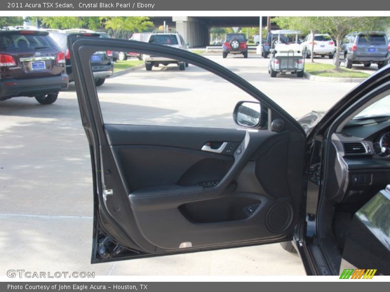 Crystal Black Pearl / Ebony 2011 Acura TSX Sedan