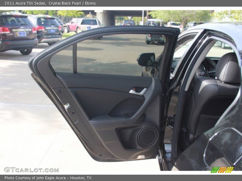 Crystal Black Pearl / Ebony 2011 Acura TSX Sedan