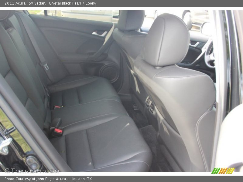 Crystal Black Pearl / Ebony 2011 Acura TSX Sedan