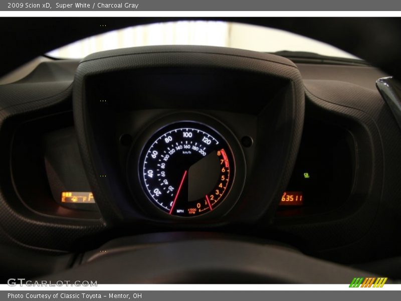 Super White / Charcoal Gray 2009 Scion xD