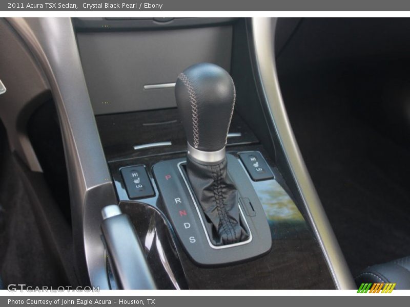 Crystal Black Pearl / Ebony 2011 Acura TSX Sedan