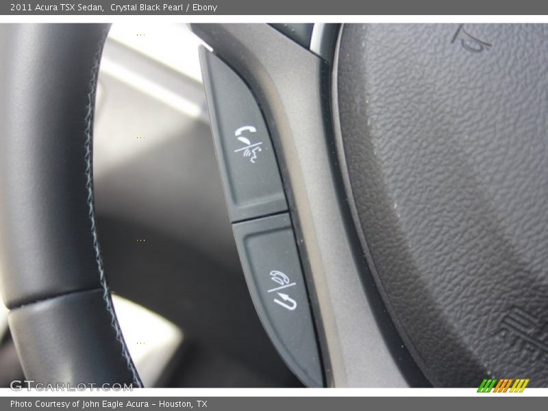 Crystal Black Pearl / Ebony 2011 Acura TSX Sedan